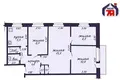 4 room apartment 57 m² Sluck, Belarus