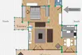 Mieszkanie 2 pokoi 126 m² Dobra Woda, Czarnogóra