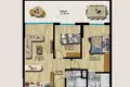 Appartement dans un nouvel immeuble Appartements d’Investissement Vue Sur Mer à Mersin Erdemli