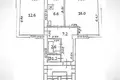 Mieszkanie 2 pokoi 47 m² Jełgawa, Łotwa