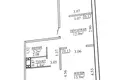 Apartamento 2 habitaciones 61 m² Fanipal, Belarús