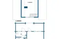 Chalet 2 chambres 46 m² Posio, Finlande