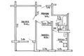Wohnung 2 zimmer 47 m² Minsk, Belarus
