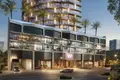 Complexe résidentiel W Residences with balconies, terraces, swimming pool and VIP club, with views of the city and the Burj Khalifa, Downtown Dubai, UAE