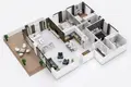 Apartamento 3 habitaciones 166 m² Nicosia, Chipre