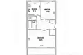 Apartamento 2 habitaciones 48 m² Telmy 1, Belarús