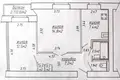 Apartamento 2 habitaciones 46 m² Minsk, Belarús