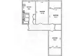 Квартира 3 комнаты 67 м² Мухавецкий сельский Совет, Беларусь