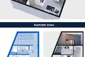 Wohnung 1 Schlafzimmer 32 m² Tivat, Montenegro