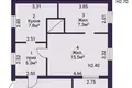 House 58 m² Ozyaritska-Slabadski rural council, Belarus