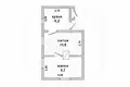 Apartamento 27 m² Muchaviecki sielski Saviet, Belarús