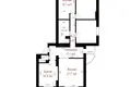 Квартира 4 комнаты 109 м² Минск, Беларусь