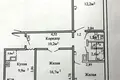 Mieszkanie 3 pokoi 64 m² Homel, Białoruś