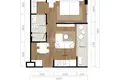 1 bedroom apartment 45 m² Ban Bang Thao, Thailand