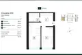 Apartamento 2 habitaciones 41 m² Lici, Letonia