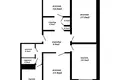 Mieszkanie 4 pokoi 80 m² Mińsk, Białoruś