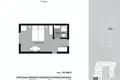 Wohnung 1 Schlafzimmer 19 m² Crikvenica, Kroatien