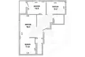 Квартира 3 комнаты 78 м² Брест, Беларусь