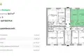 Wohnung 2 zimmer 37 m² Krakau, Polen