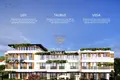 Квартира 3 комнаты 63 м² Кумбор, Черногория