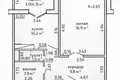 Appartement 1 chambre 42 m² Kopishche, Bélarus