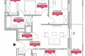 Квартира 3 комнаты 86 м² Варшава, Польша