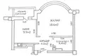 Mieszkanie 1 pokój 39 m² Mińsk, Białoruś