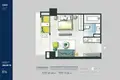 Estudio 1 habitacion 71 m² Sangkat Veal Vong, Camboya