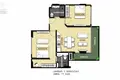 Квартира 2 спальни 77 м² Паттайя, Таиланд