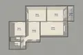 Wohnung 3 zimmer 69 m² Minsk, Belarus