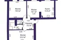 Appartement 3 chambres 89 m² Minsk, Bélarus