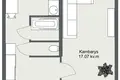 Wohnung 1 zimmer 33 m² Klaipeda, Litauen