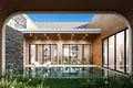 Complexe résidentiel New complex of villas with gardens and swimming pools, Pattaya, Thailand