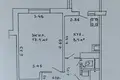 1 room apartment 39 m² Minsk, Belarus