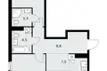 Квартира 3 комнаты 61 м² район Коммунарка, Россия