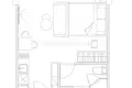 Appartement 1 chambre 34 m² Rawai, Thaïlande