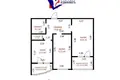 Appartement 2 chambres 72 m² Minsk, Bélarus