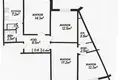 Apartment 82 m² Minsk, Belarus