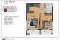 Appartement 2 chambres 60 m² Mezitli, Turquie