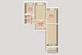 Appartement 3 chambres 65 m² Minsk, Bélarus