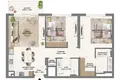 Mieszkanie 3 pokoi 99 m² Dubaj, Emiraty Arabskie