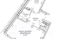 Mieszkanie 2 pokoi 67 m² Mińsk, Białoruś