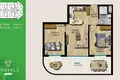 Квартира 2 комнаты 60 м² Мезитли, Турция