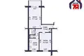2 room apartment 52 m² Minsk, Belarus
