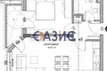 Квартира 2 комнаты 60 м² Несебр, Болгария