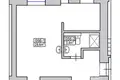 1 room apartment 32 m² Riga, Latvia