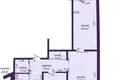 3 room apartment 59 m² Salihorsk, Belarus