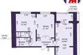 Wohnung 2 zimmer 56 m² Kopishche, Belarus