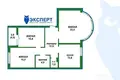 3 room apartment 88 m² Minsk, Belarus