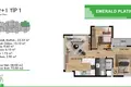Квартира 3 комнаты 75 м² Мезитли, Турция